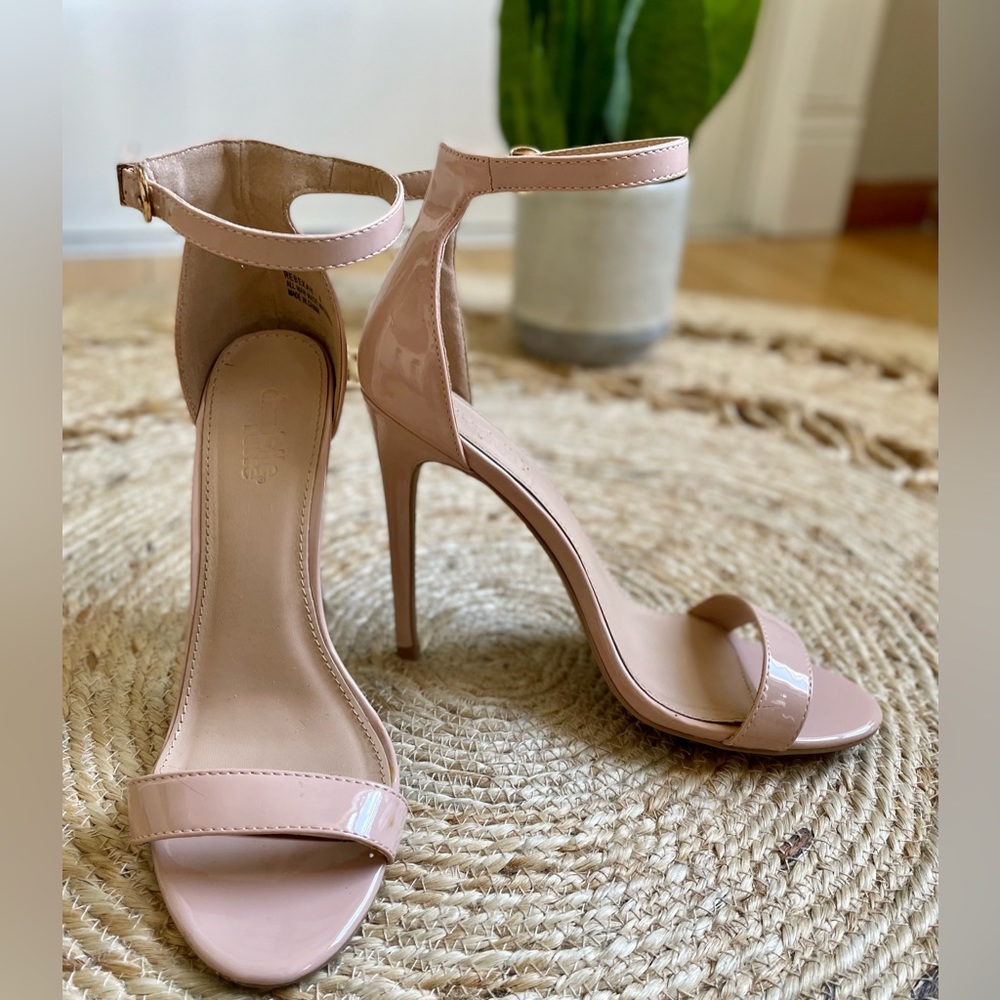 Charlotte Russe | Light pink Strap Heels